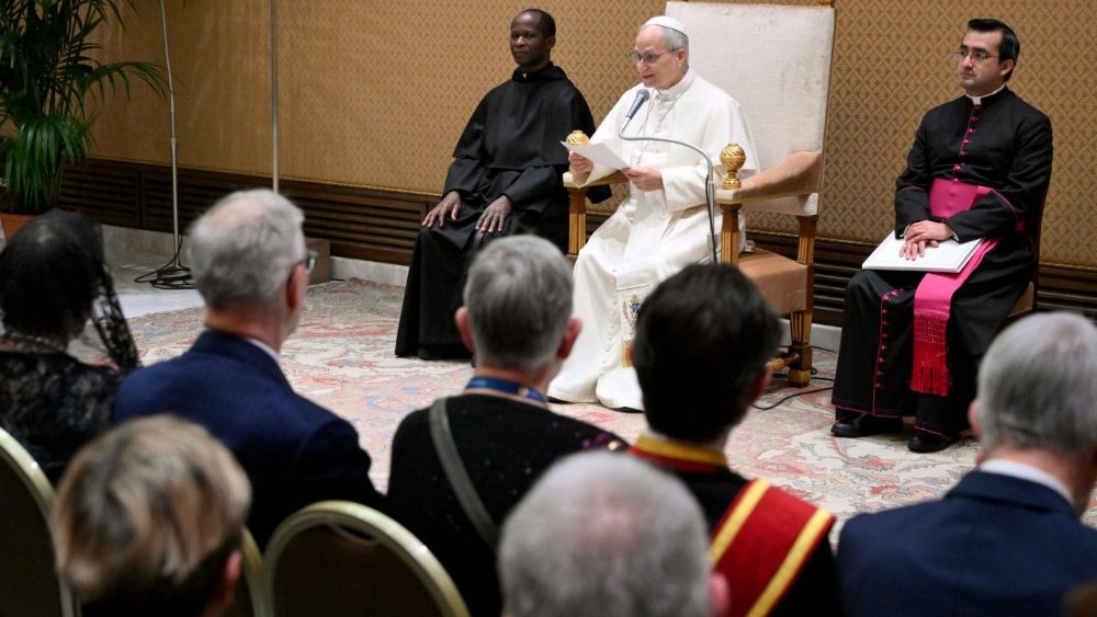 Аўдыенцыя Папы Льва XIV для прадстаўнікоў дабрачыннай арганізацыі “Pro Petri Sede”