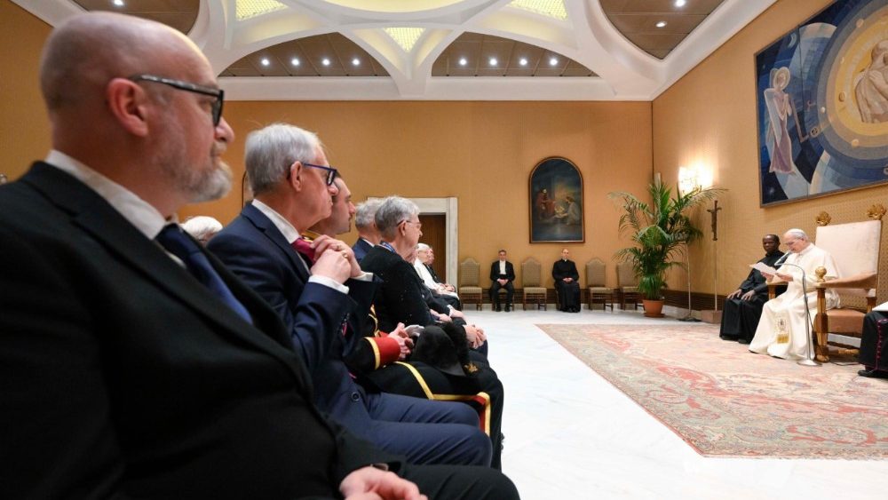 Аўдыенцыя Папы Льва XIV для прадстаўнікоў дабрачыннай арганізацыі “Pro Petri Sede”