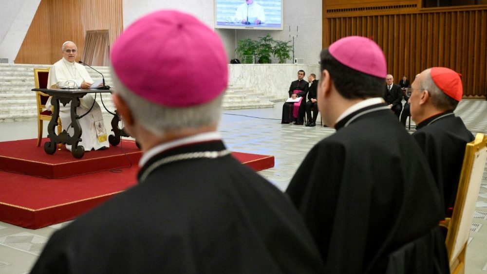 Аўдыенцыя для духавенства Рымскай дыяцэзіі