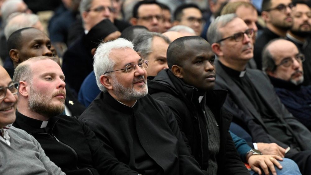 Аўдыенцыя для духавенства Рымскай дыяцэзіі