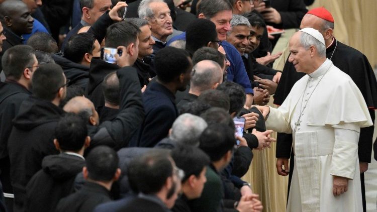 ርእሰ ሊቃነ ጳጳሳት ምስ ካህናት ሰበኻ ሮማ