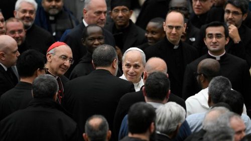 Leo XIV till pr&auml;sterna i Rom: ”Det &auml;r br&aring;dskande att f&ouml;rkunna Kristi l&ouml;ften”