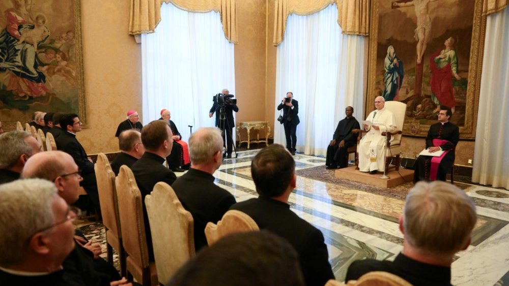 Аўдыенцыя Папы Льва XIV для кангрэгацыі Легіянераў Хрыста