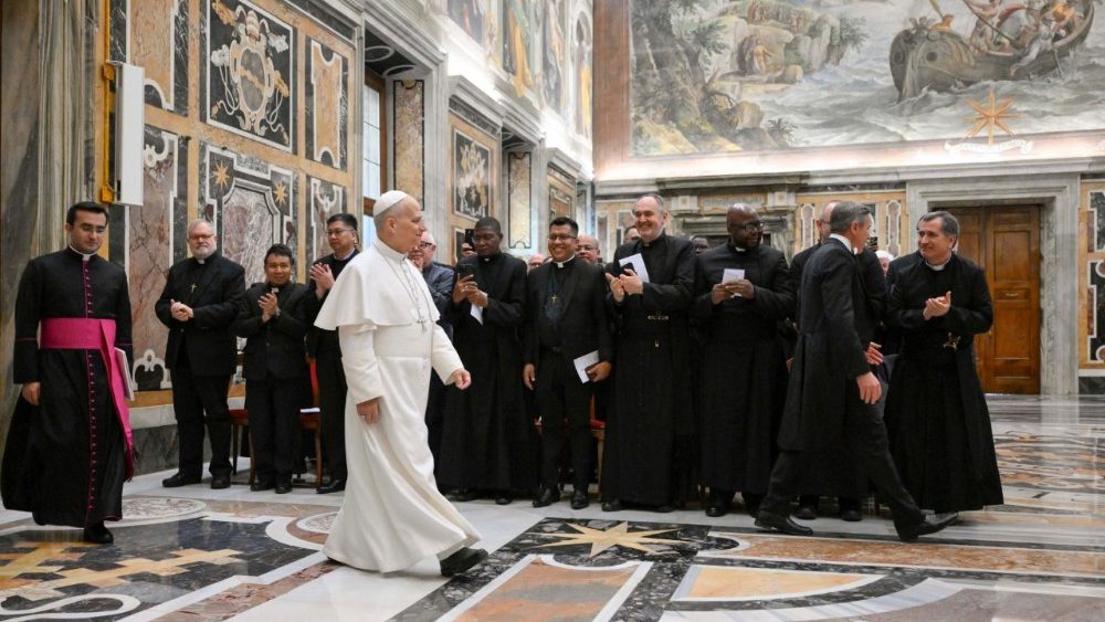 Аўдыенцыя Льва XIV для прадстаўнікоў дзвюх місіянерскіх кангрэгацый
