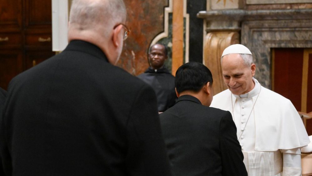 Аўдыенцыя Льва XIV для прадстаўнікоў дзвюх місіянерскіх кангрэгацый