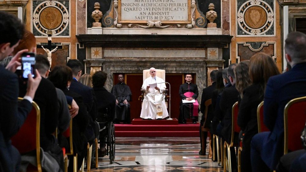 Аўдыенцыя для ўдзельнікаў "Progetto Policoro"