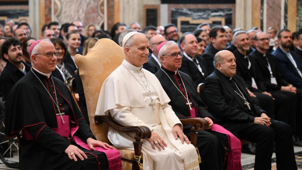 Аўдыенцыя для ўдзельнікаў "Progetto Policoro"