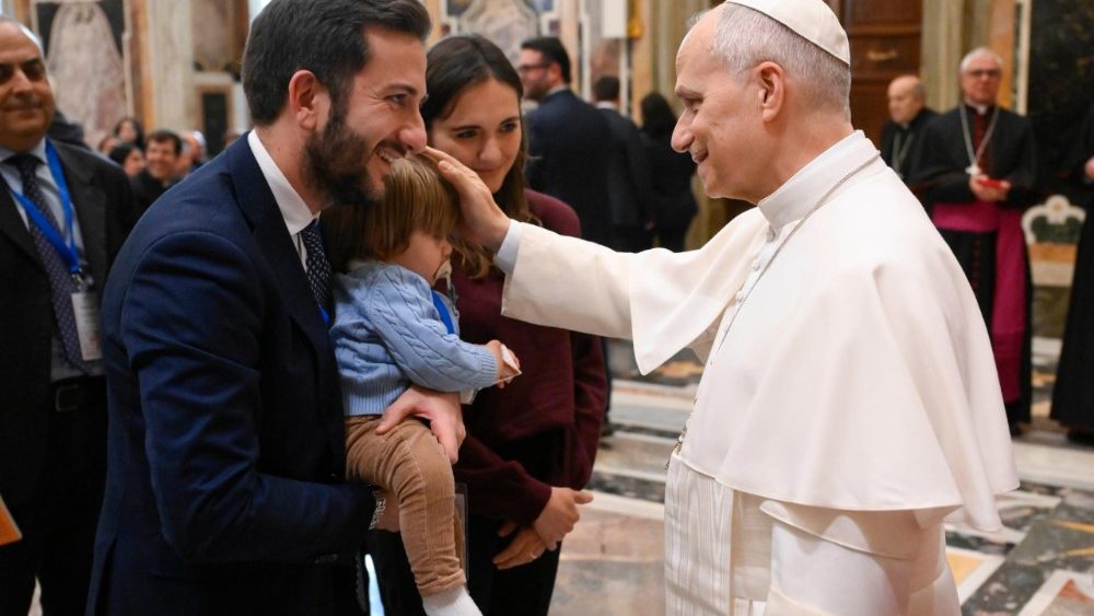 La Leon al XIV-lea, membrii ”Proiectului Policoro” al Conferinței Episcopale Italiene