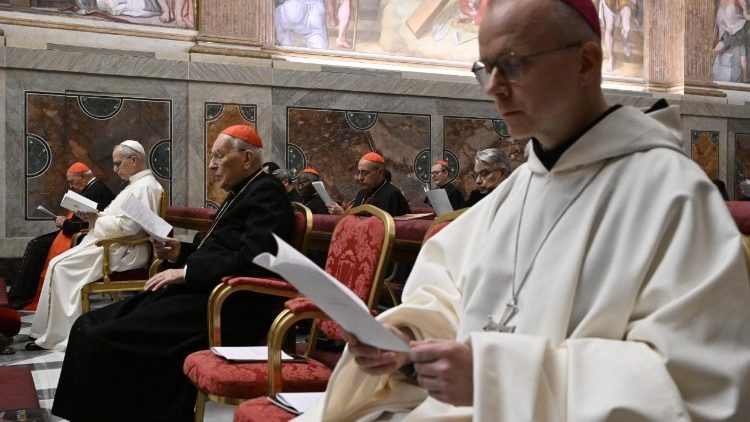 Los ejercicios espirituales de Cuaresma en la Capilla Paulina del Palacio Apostólico concluyen el viernes 27 de febrero