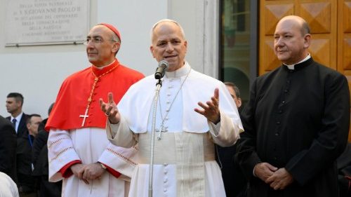 Папа – парафіі ля вакзала “Тэрміні”: будзьце агеньчыкам святла і надзеі