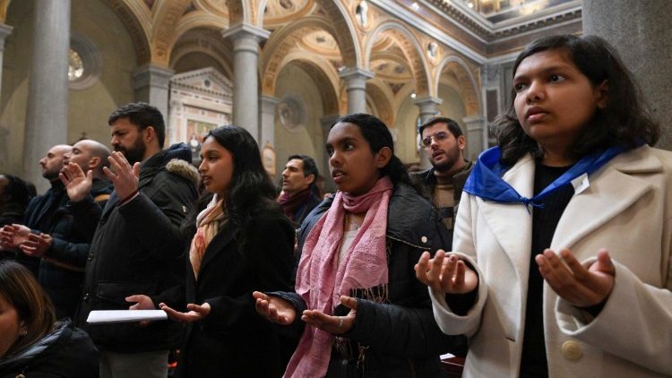Misa katika Basilika ya Moyo Mtakatifu wa Yesu