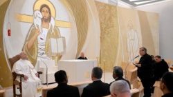 Påvens möte med salesianer