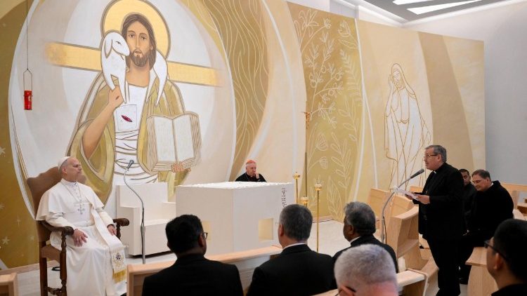 Påvens möte med salesianer