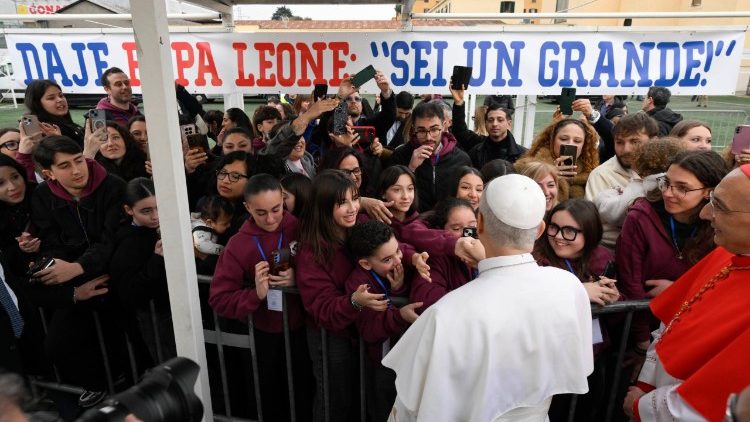 Visita pastoral del Papa Le&oacute;n XIV a la parroquia de la Ascensi&oacute;n de Nuestro Se&ntilde;or Jesucristo