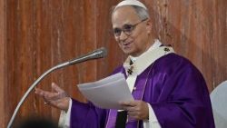 El Papa León XIV durante la homilía en la parroquia de la Ascensión de Nuestro Señor Jesucristo el 1 de marzo de 2026