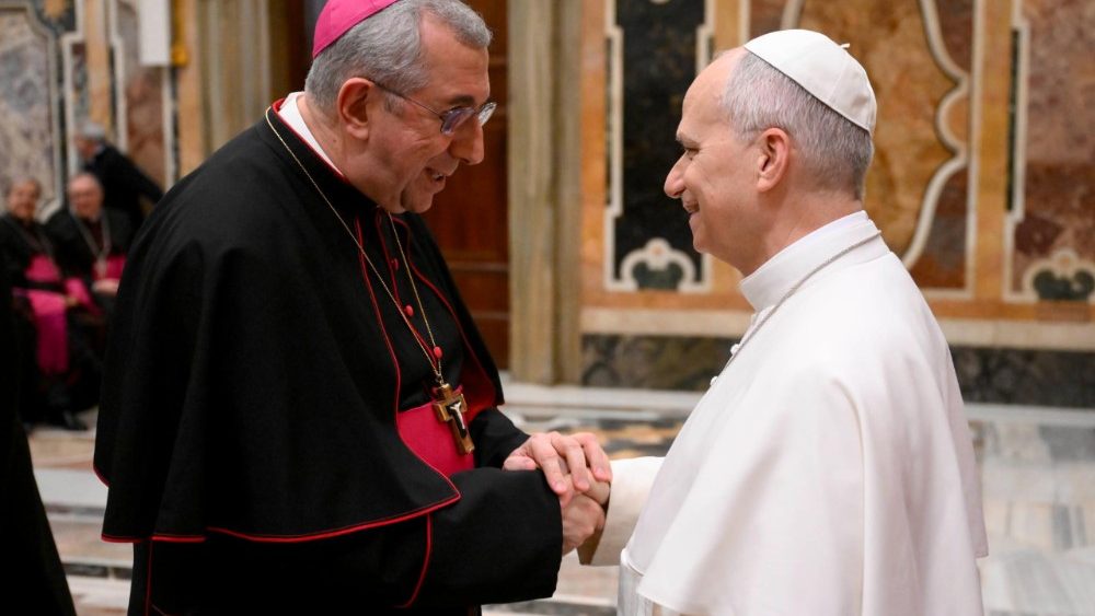 Аўдыенцыя Папы Льва XIV для тэолагаў з Апуліі і Калабрыі