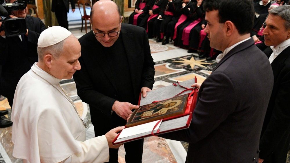 Аўдыенцыя Папы Льва XIV для тэолагаў з Апуліі і Калабрыі