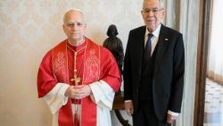 Pope Leo XIV receives the President of the Republic of Austria