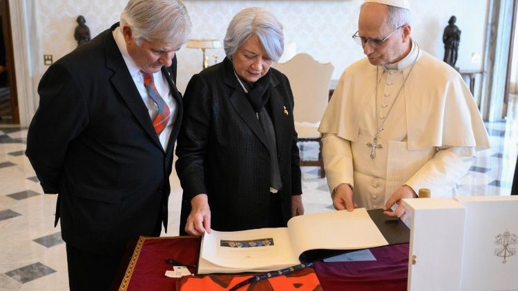 O momento da troca de presentes