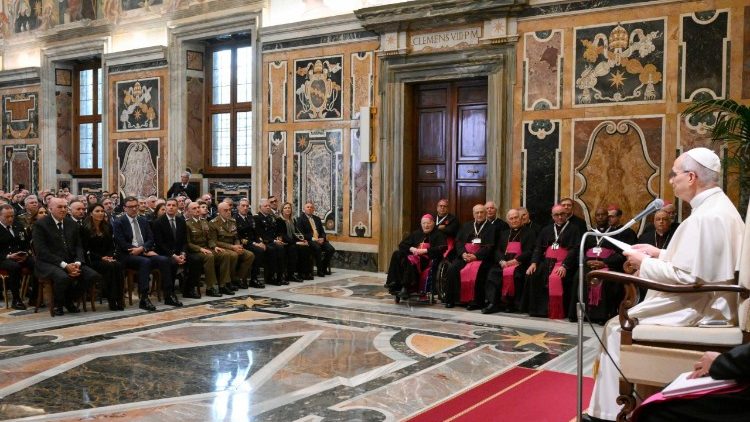 Il discorso di Leone XIV al partecipanti alle manifestazioni per il Centenario dell'Ordinariato Militare per l'Italia
