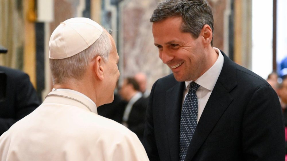 Аўдыенцыя для членаў Вайсковага ардынарыята Італіі