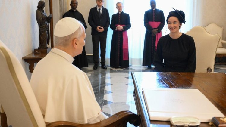 El Papa recibe a la Primera Ministra de Lituania
