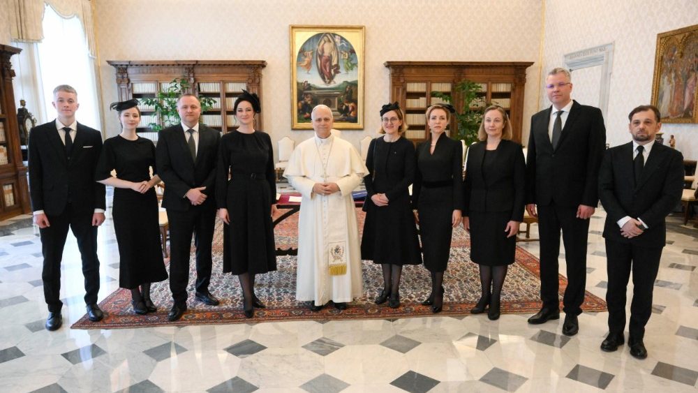 Візіт у Ватыкан прэм'ер-міністра Літвы Інгі Ругінене