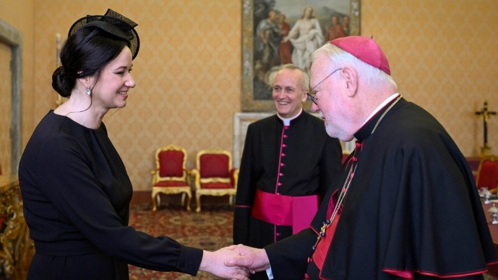 Візіт у Ватыкан прэм'ер-міністра Літвы Інгі Ругінене