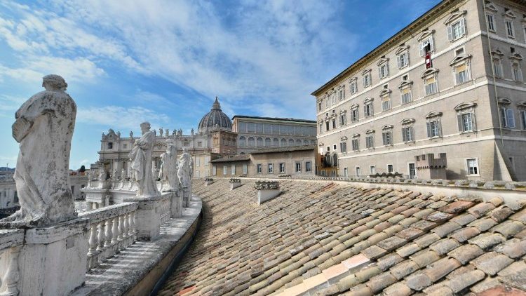 प्रेरितिक आवास का वह महल जिसमें पोप लियो 14वें 14 मार्च को प्रवेश किये