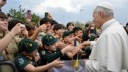 Popiežius Romos parapijoje