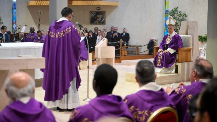 Die Messfeier mit Papst Leo