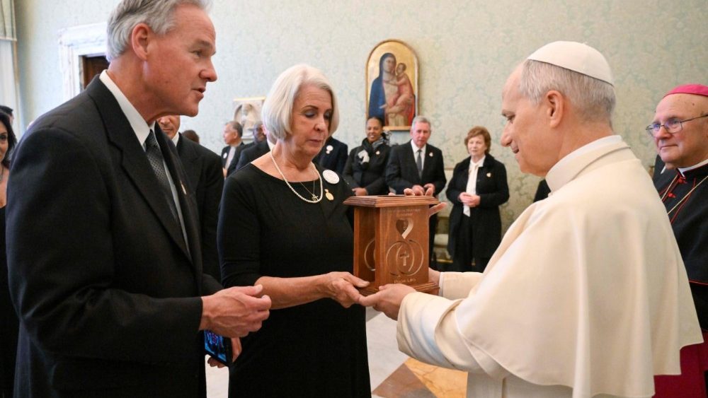 Il Papa incontra la delegazione del "Worldwide Marriage Encounter"