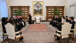 Treffen mit dem Papst