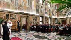 Leone XIV riceve i partecipanti all'incontro "La cattedra dell'accoglienza"