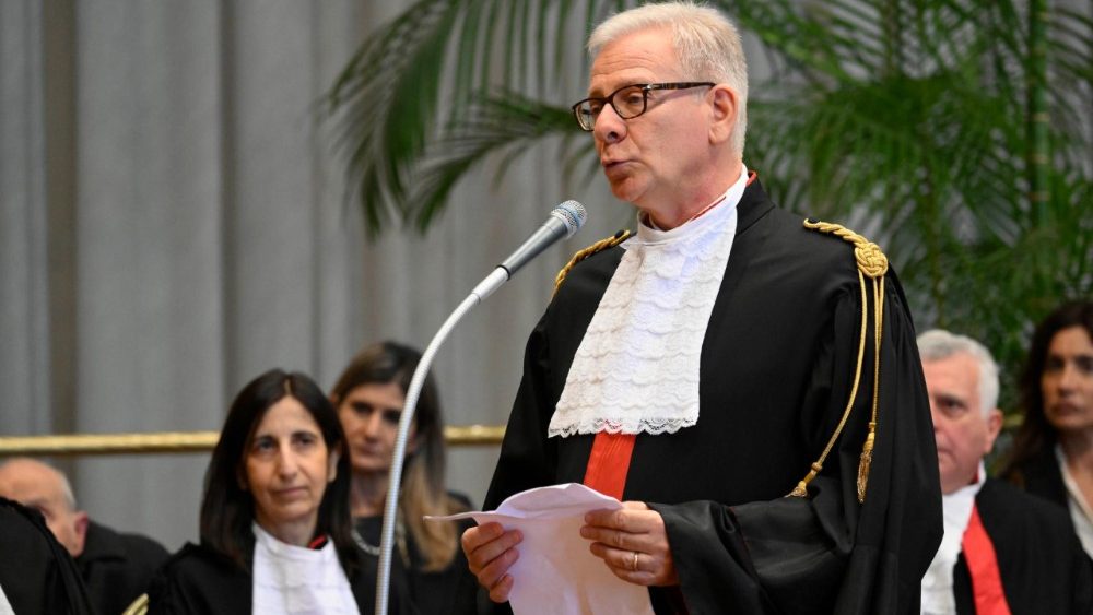 Аўдыенцыя для членаў Трыбунала Дзяржавы Ватыкан