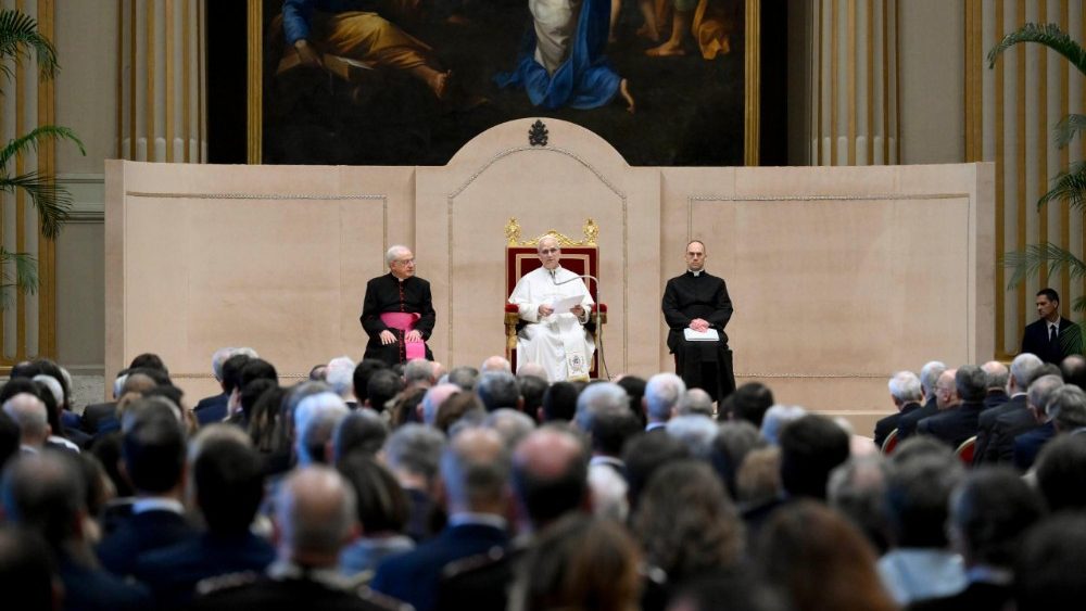 Аўдыенцыя для членаў Трыбунала Дзяржавы Ватыкан