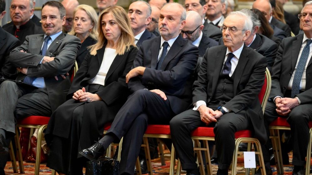 Аўдыенцыя для членаў Трыбунала Дзяржавы Ватыкан