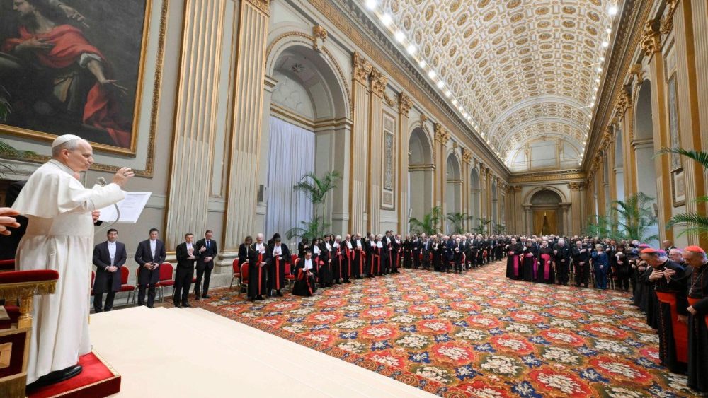 Аўдыенцыя для членаў Трыбунала Дзяржавы Ватыкан