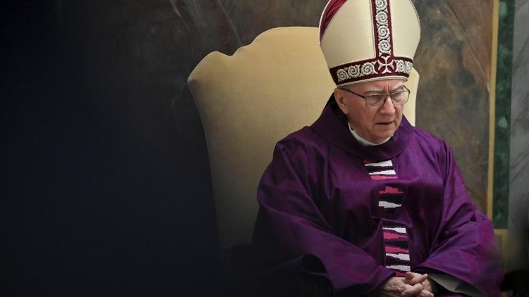 Kardinal Parolin bei der Eröffnungsmesse zum Gerichtsjahr des Gerichts des Staates der Vatikanstadt