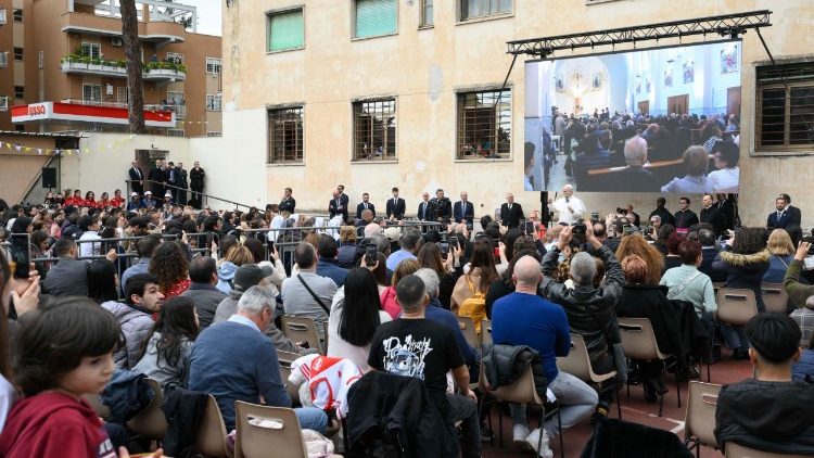 2026.03.15 Visita pastorale alla Parrocchia â  Sacro Cuore di GesÃ¹ a Ponte Mammoloâ  