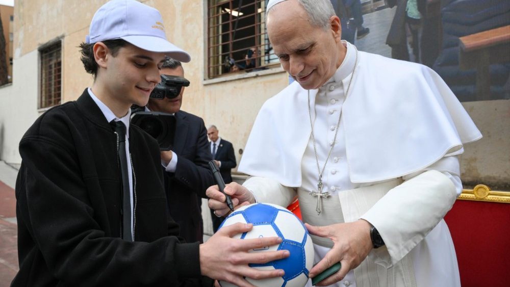 Візіт Льва XIV у рымскую парафію Найсвяцейшага Сэрца Езуса 