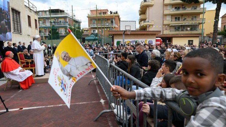 I bambini in una parrocchia multiculturale