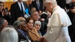 Il Papa nella parrocchia del Sacro Cuore a Ponte Mammolo