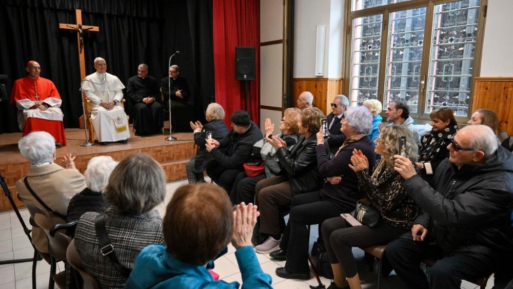 Візіт Льва XIV у рымскую парафію Найсвяцейшага Сэрца Езуса 