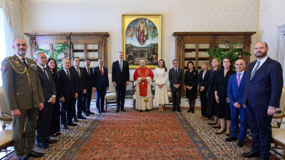 La visita dei Reali di Spagna in Vaticano