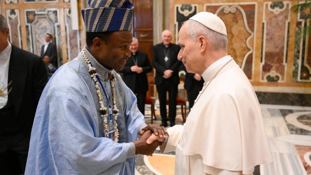 Аўдыенцыя Льва XIV для ўдзельнікаў руху факаляраў