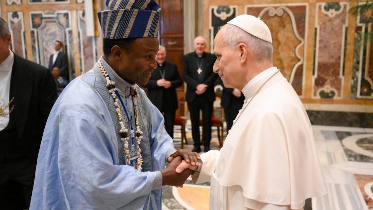 Lev XIV. zdrav&iacute; jednotliv&eacute; &uacute;častn&iacute;ky Gener&aacute;ln&iacute;ho shrom&aacute;žděn&iacute; Hnut&iacute; fokol&aacute;re, 21. března 2026