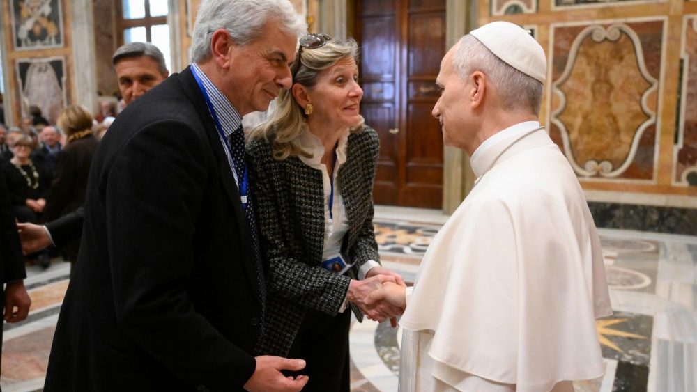 Аўдыенцыя Льва XIV для ўдзельнікаў руху факаляраў