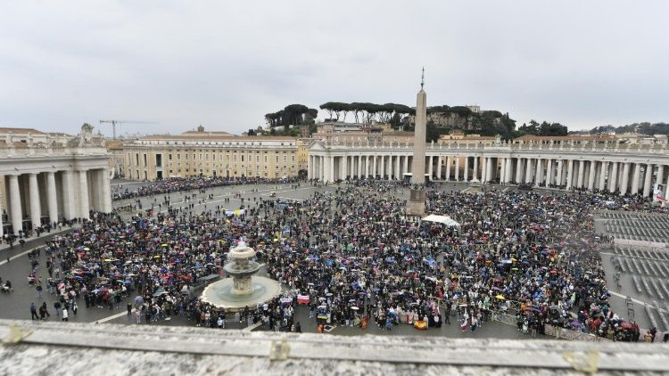 Der Blick vom Apostolischen Palast aus