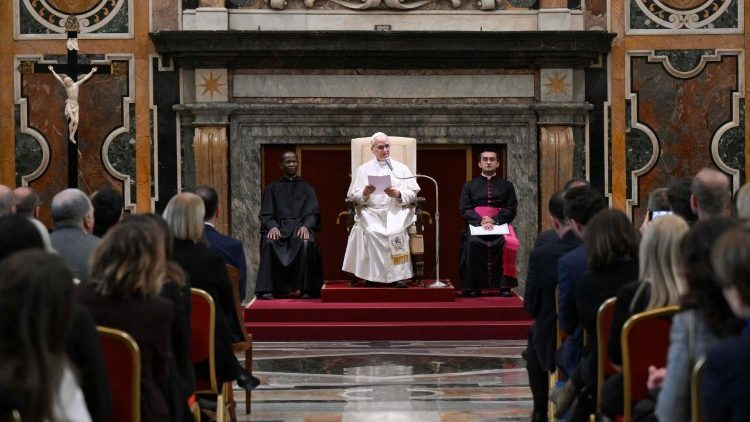 Le Pape a reçu ce lundi 23 mars les dirigeants et employés de la société italienne ITA Airways. 